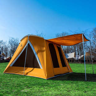 夏季家用探险野营帐篷防风岚户外帐篷防雨帐篷帐篷露营风防水春日