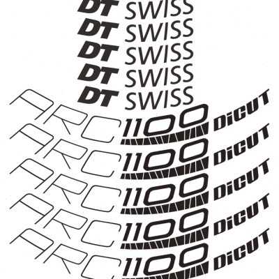 DT SWISS ARC1100公路车轮组贴纸自行车刀圈轮毂车圈贴纸装饰防水