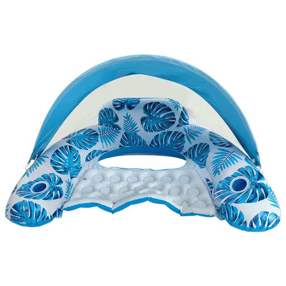 坐垫浮户外批发充气躺椅折叠排浮单人上浮带水上床网水排树叶