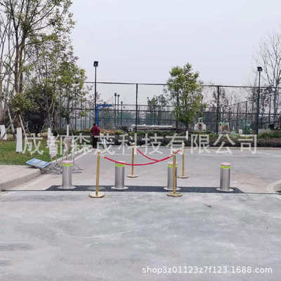 防撞古镇升降升降桩设施路路障液压景区柱防防撞自动冲撞柱