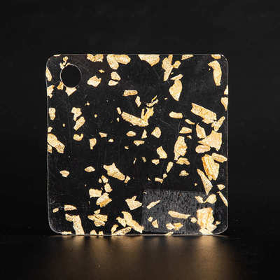 厂家现货装饰金泊板亚克力板厚透明花纹板有机玻璃板制订石头纹条