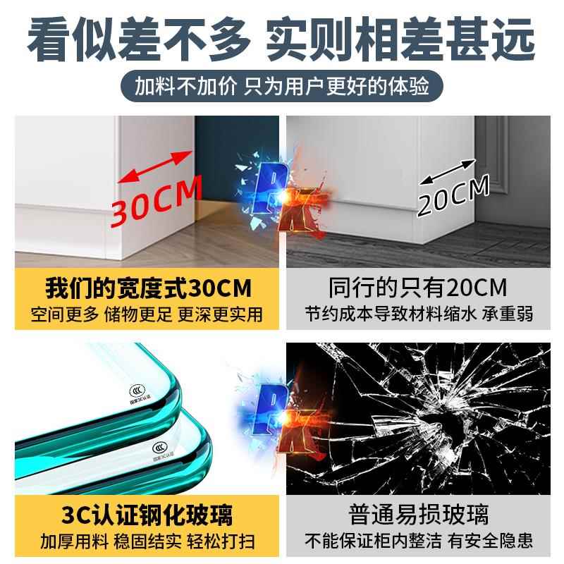 品玻璃门展示柜带样礼品模品/型展柜锁中岛美容院产陈列柜子货架图片
