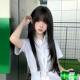 jk齐刘海Lolita假发全头套 假发女高层次黑长直二次元 漫画少女