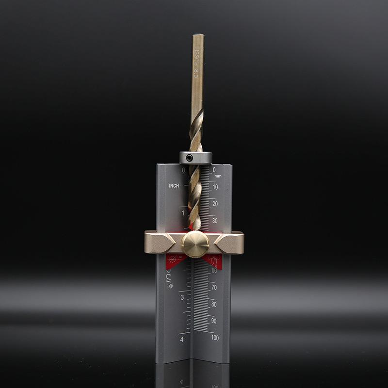 木工钻头定位测器量角仪多功能台锯量具限位器卡规测厚仪鸿对