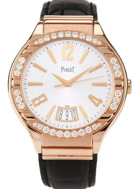 [9.8新]伯爵POLO系列公价308000玫瑰金43mm自动机械男表G0A38159