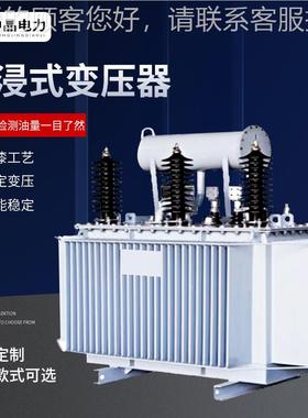 S1135kvS11-630K油浸式变压器630KVA-电3150KVA三项双0绕组调压配