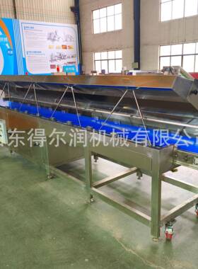 小型3米冷却隧道 双层保温 3匹制冷机组 巧克力涂层冷却生产线