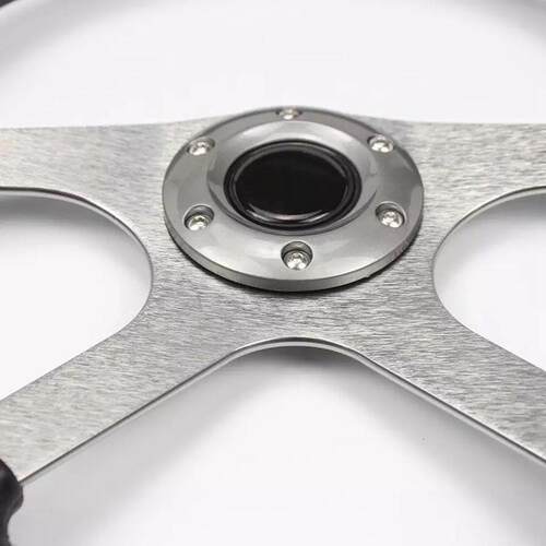 厂家直销 14寸汽车改装通用方向盘赛车改装STEERING WHEEL