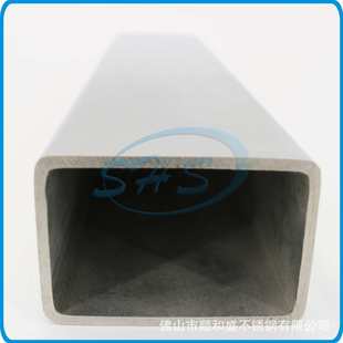 SUS304不锈钢大矩形管120X60X1.5 抛光表面 建筑工程用可激光加工