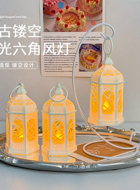 led跨境爆款复古电子蜡烛蜡烛