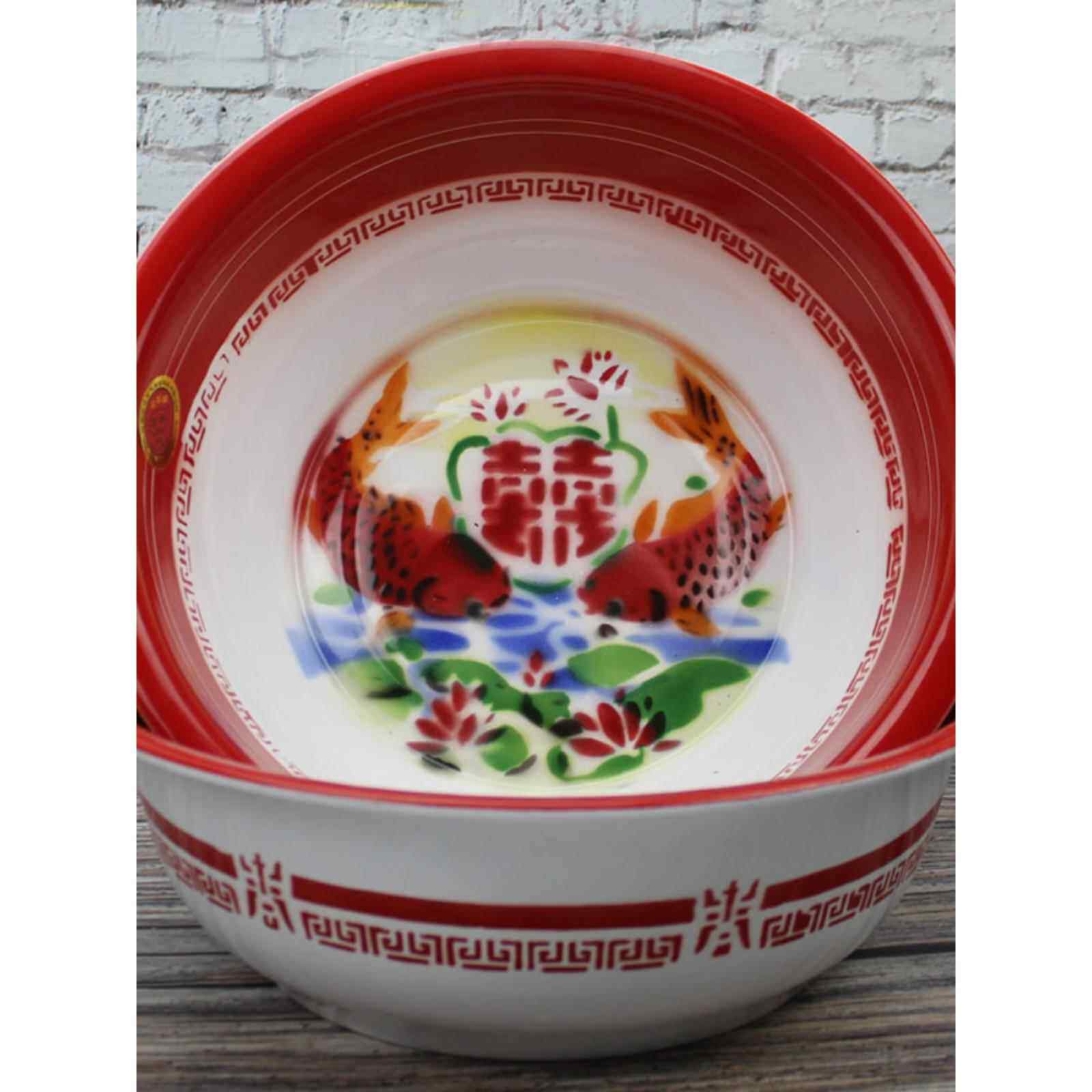 节日特厚搪瓷盆婚礼老式怀旧家用瓷盆大加厚铁洗脸盆洗屁股和脚浸