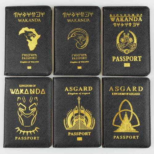 Passport Marvel Asgard Passport Wallets Purse Drop Shipping