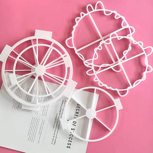 9格8格6格蛋糕分割器圆形9/8/6分割器工具等份烘焙均分慕斯8/6寸