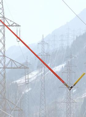 带电作业套筒扳手绝缘杆高压绝缘2.5M防潮拆卸套筒操作杆