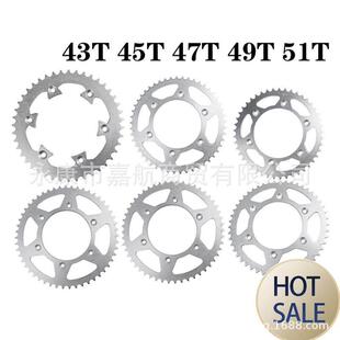 MX6 CQR越野摩托520后链盘 6孔大飞 适用正林 牙盘 华阳T4