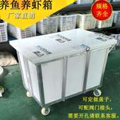 长方车形水产做养殖箱塑料牛筋水REI箱推布可子印染箱架养鱼养龟