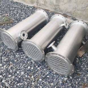 现货冷凝器10平方列管式冷凝器不锈钢冷凝器化工工业冷凝器