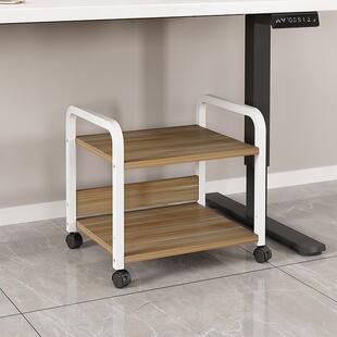 珂富宸36种尺寸桌下打印机置物架文件收纳架主机托架办公室储物架扫描仪摆件饰品床笠拉车盖布