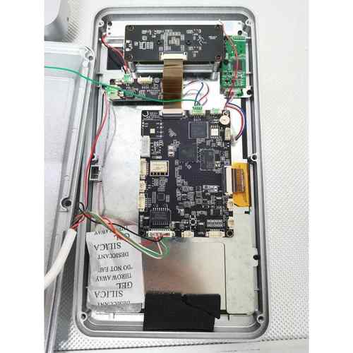 -人脸温识别测门禁通道考勤机海算思CV50后0主板套件旷视法台