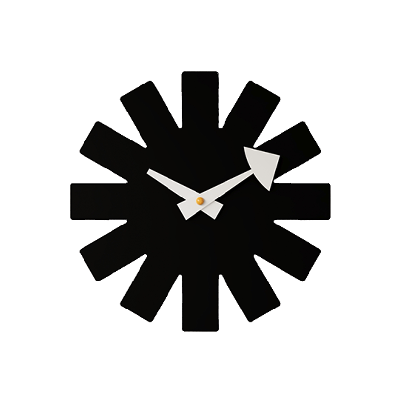 ins美式挂钟表几何极简北欧轻奢装饰挂钟客厅创意个性挂墙静时钟