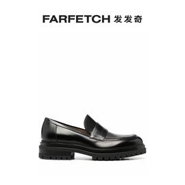 Gianvito Rossi男士厚底皮质套穿式乐福鞋FARFETCH发发奇