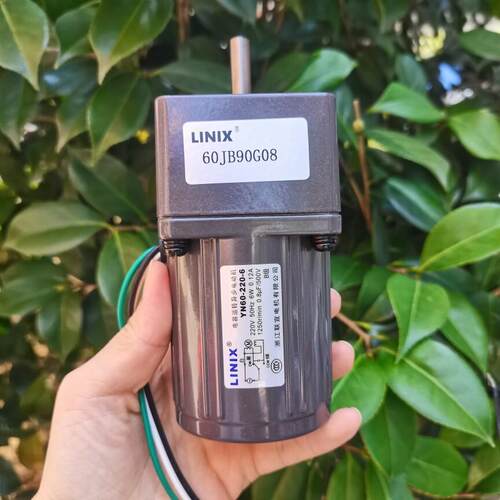 联宜LINIX联宜电机60JB90G08 YN60-220-6 多减速比可选