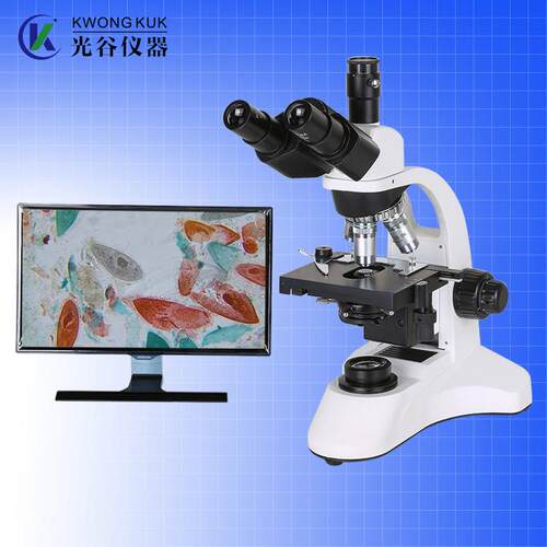 深视光谷电子显微镜SGO-PH50带拍照功能高清晰度三目生物显微镜