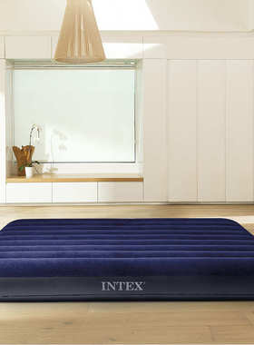 便携帐篷床折叠床双人家用intex64758床户外懒人气垫充气床垫加厚