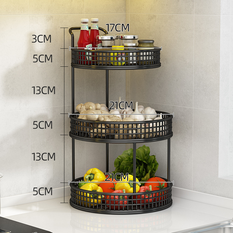 厨房调料调料葱姜厨房清洁收纳架