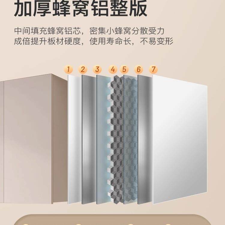 吊柜铝合金厨房墙壁柜小户型阳台墙上储物柜卫生间壁挂收纳柜
