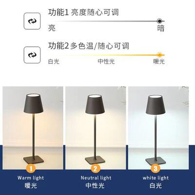 Retro touch charging bar desk lamp 覆古触摸充电酒吧台灯
