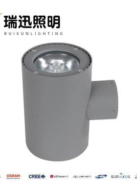 10W12W20W24W30W40W60W户外防水LED圆形壁灯 双头上下照COB墙壁灯