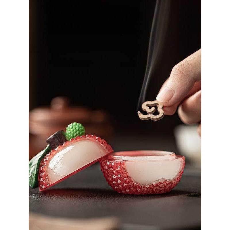 荔枝香炉室内小祥云盘香炉檀香沉香鹅梨帐中香家用香薰炉茶室摆件,餐饮具,茶道/香炉,淘宝优惠券,粉丝福利购,淘宝优惠卷