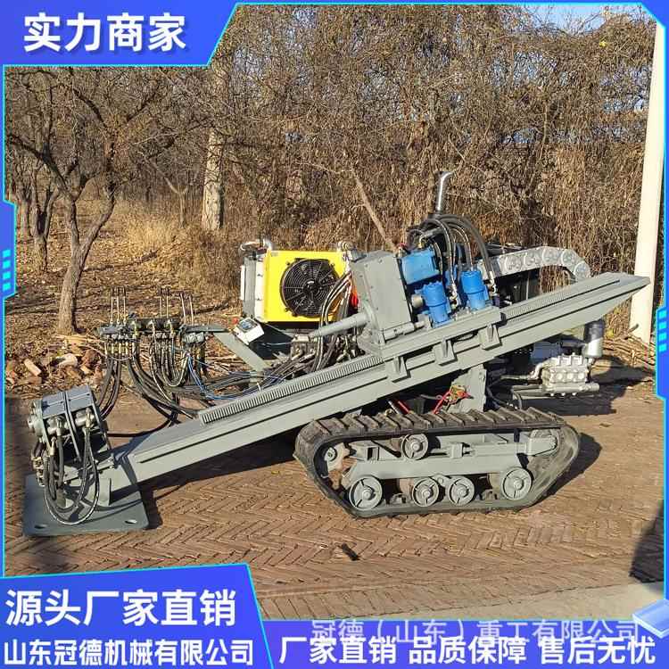 非开挖定向钻机 管道钻孔机水钻顶管设备全自动穿越打眼拉管机
