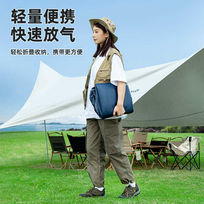 充气床垫打地铺家用双人气垫床户外野营便携露营帐篷床垫沙发垫子