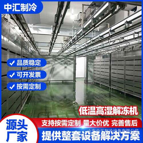 商用冷冻牛肉解冻机水产品低温高湿解冻库冻猪肉缓化设备厂家