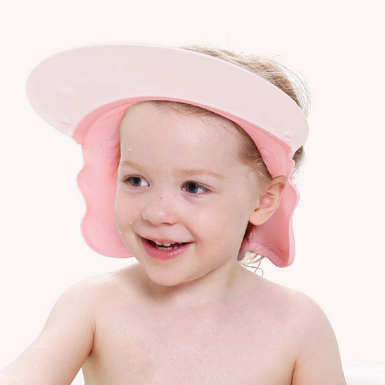 宝宝洗头神器硅胶婴儿童防水护耳幼儿小孩洗澡洗头发浴帽子可调节