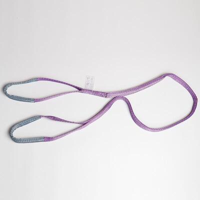 厂家供应LFT-011彩色扁环眼吊平装模具形吊车柔性环带涤纶吊带