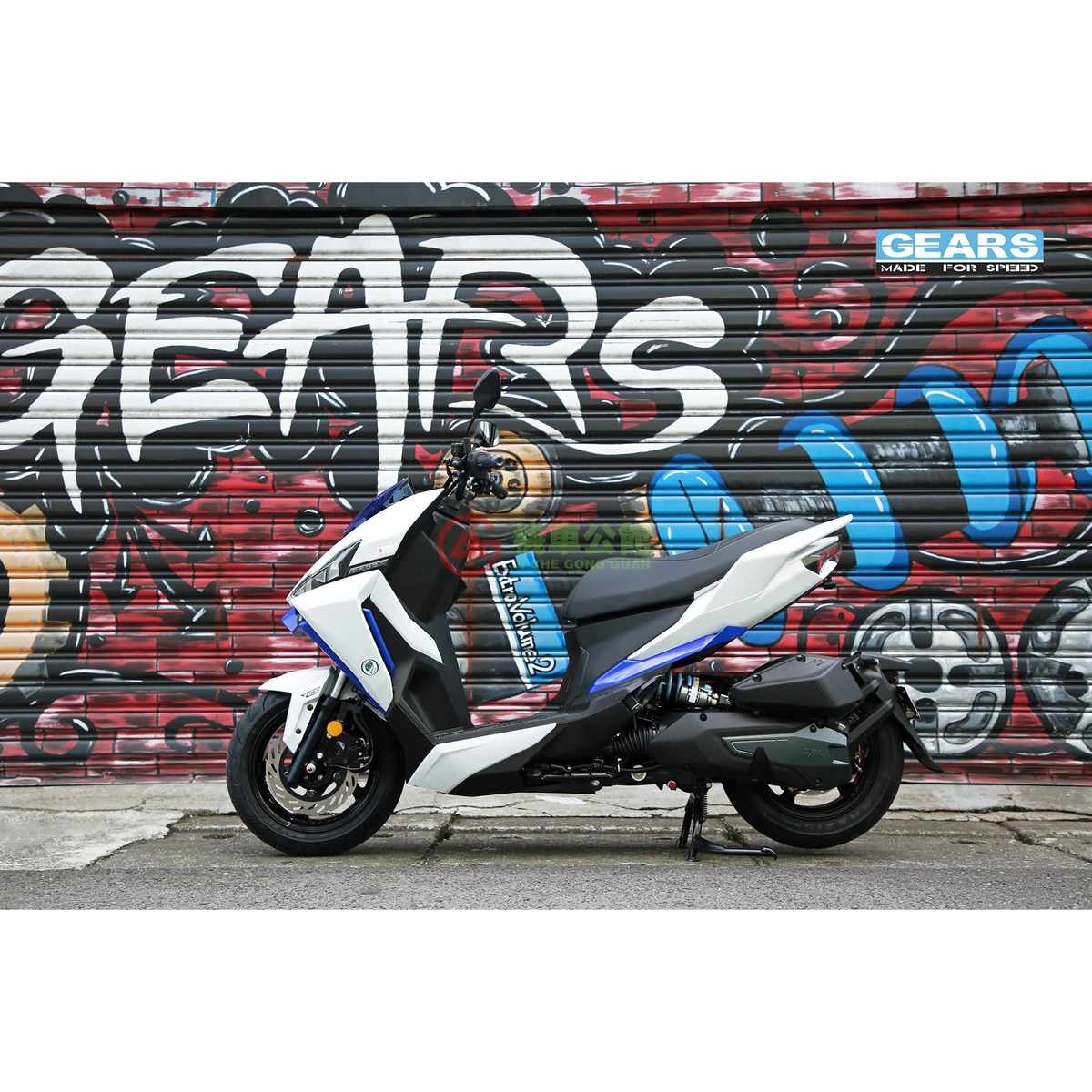 台湾GEARS 集亚减震 适用于三阳DRG150/158 MMBCU 改装可调后减震