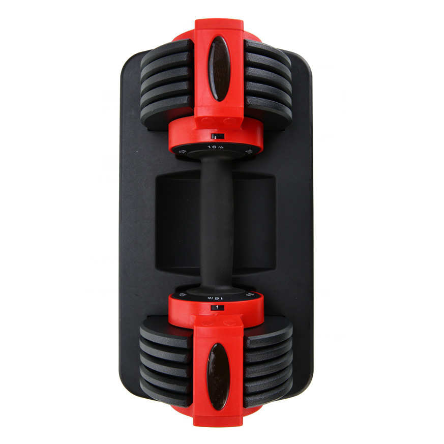 套装胶健身节包一对锻炼可调杠铃女组合重量家用哑铃器材男士亚铃