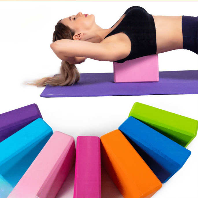 瑜伽砖辅助工具用品高密度大人儿童跳舞舞蹈砖练功砖压腿练习