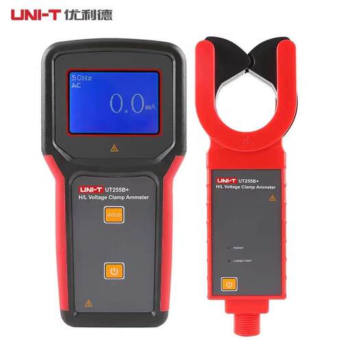 优利德UT255A+/255B+高低压钳形电流表高压线变压器1200A电流测试