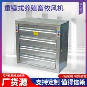 重锤式 II型厂房通风降温 养殖畜牧风机 厂家方型负压风机