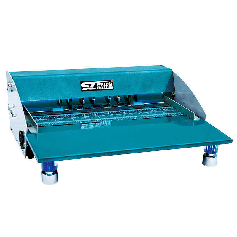 经典盛隆480卡纸封面折页压痕机压线虚线打陇米线分切电动压痕机