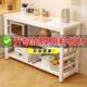 厨房置物架落地多层多功能切菜微波炉操作台长方形收纳家用储物架