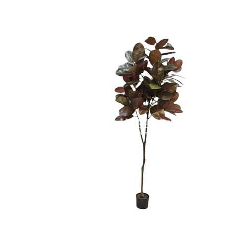 批发橡树叶室内造景装饰假绿植热带植物盆栽拍照批发环创森系装饰