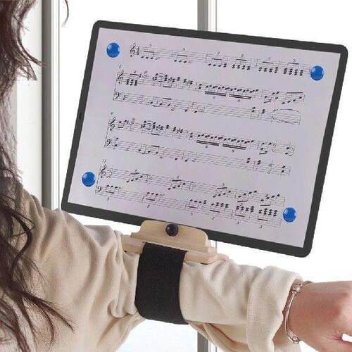 Portable Music Stand Wear Resist Adjustable Guitar Music