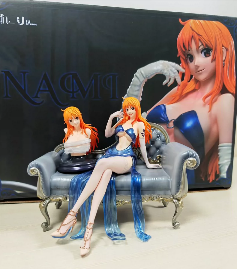IU Studio Nami One Piece Resin Statue H7in Figure Model Two