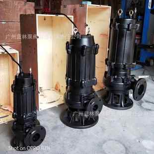 1立8.kw防缠VNZ绕式 潜水排污排泵 污泵 65无堵塞固5定式 65WQ30