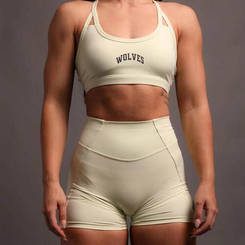 Fitness suit, women's chest hugging training underwear,